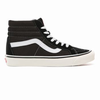 Vans Anaheim Factory Sk8-Hi 38 DX - Naisten Korkeavartiset tennarit - Mustat